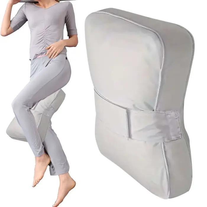 Coussin de jambe ergonomique respirant pour dormeurs latéraux, idéal entre les genoux pour l'alignement de la colonne vertébrale et le soutien du dos