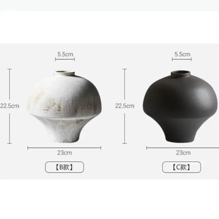 Vase en céramique fait main moderne pour décoration intérieure et arrangements floraux élégants occasions spéciales