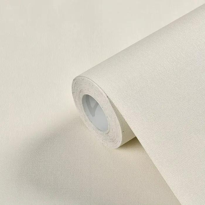 Papier peint auto-adhésif couleur crème