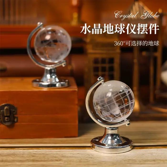Boule de verre transparente