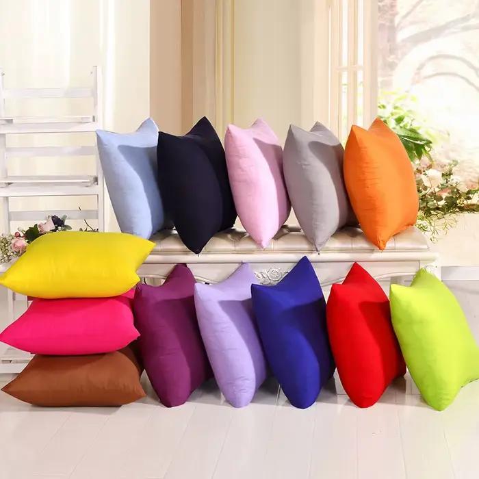 YWZN – housse de coussin couleur bonbon