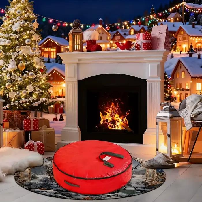 Sac de rangement de décorations de noël