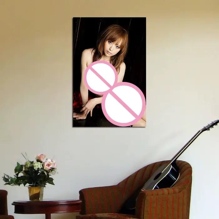 Affiches murales et impressions sur toile avec image de fille Kawaii, peinture sur toile pour salon, chambre de garçon, décoration de la maison