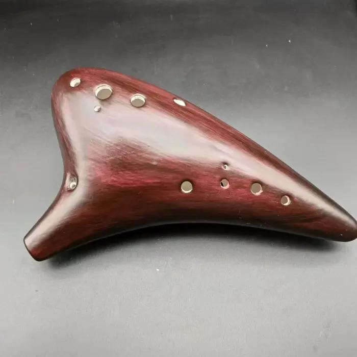 Ocarina-Instrument de musique professionnel Legend Orff, tons BC, basse 12 trous, offre d'accessoires