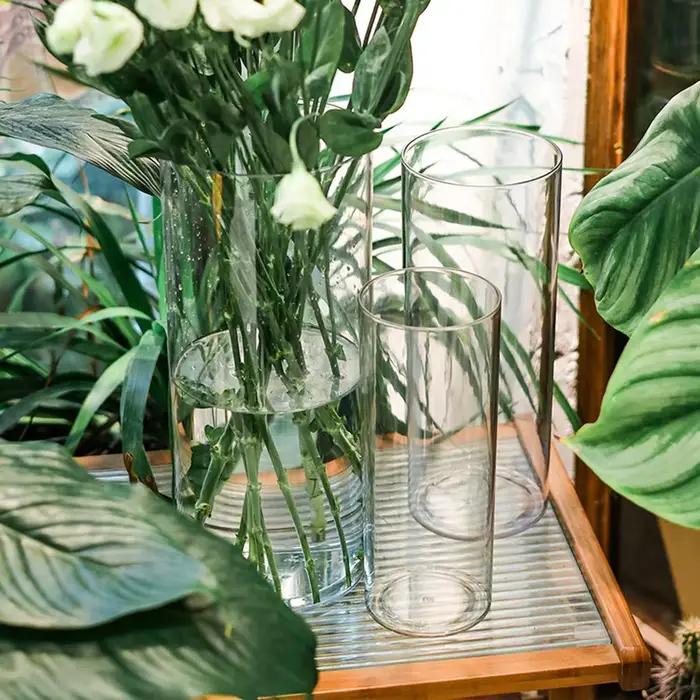 Vase en plastique incassable moderne pour décoration intérieure, vase de plancher avec fleurs sèches ou vertes, cadeau pour femme occasions spéciales
