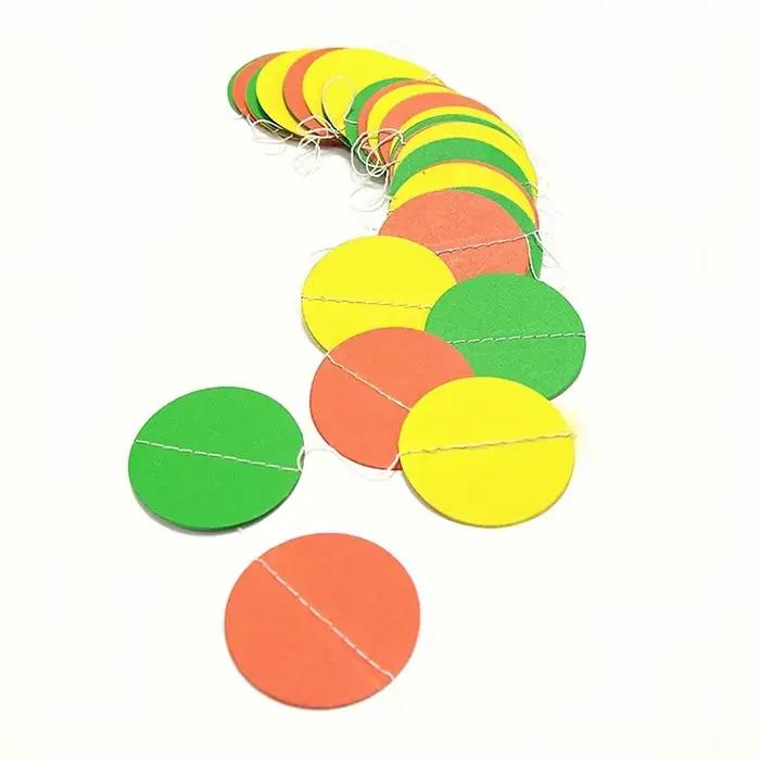 Bannière Circulaire Colorée Mixte de 4m