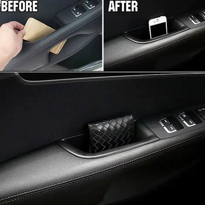 Accessoires de voiture pour Kia Sorento UM 2016 2017 2018 2019, poignée de porte avant, boîte de rangement, Console centrale, poubelle à gants, support d'accoudoir
