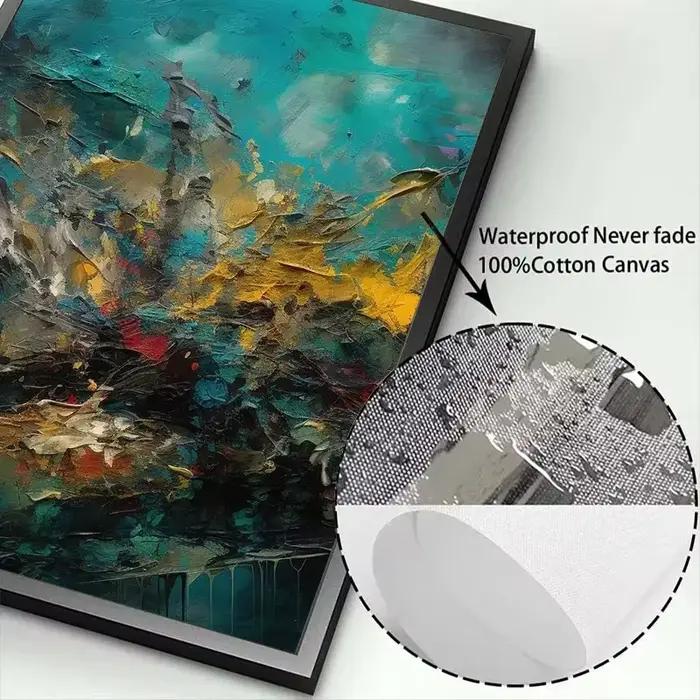 Peinture à l'huile sur toile
