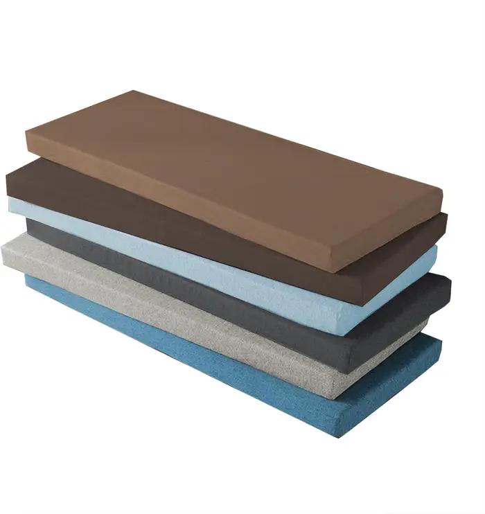 Coussins de banc personnalisés de 5 cm pour baies vitrées