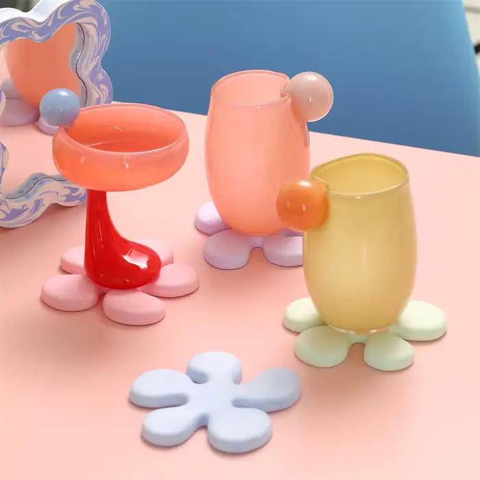 Jesmonite – moule de dessous de verre en Silicone