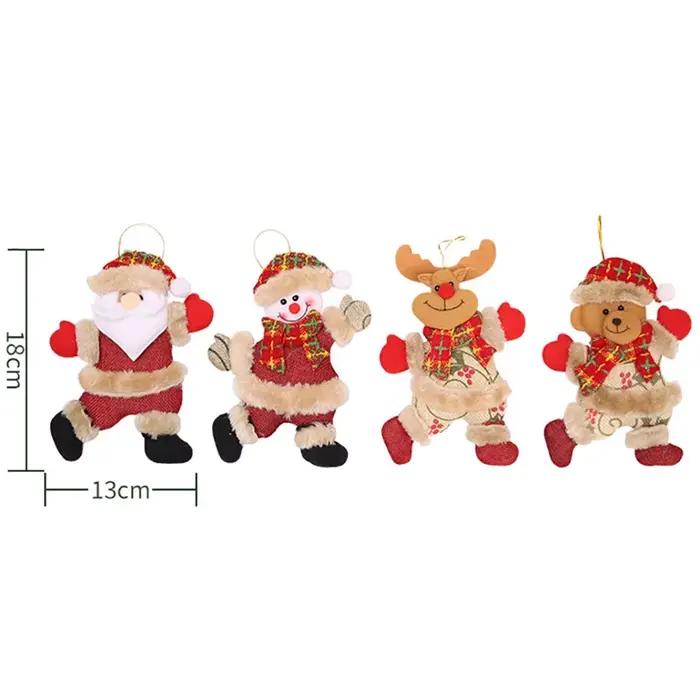 Décorations de joyeux noël pour la maison, 1 pièce, ornements d'arbre de noël du nouvel an, guirlande de noël 2023