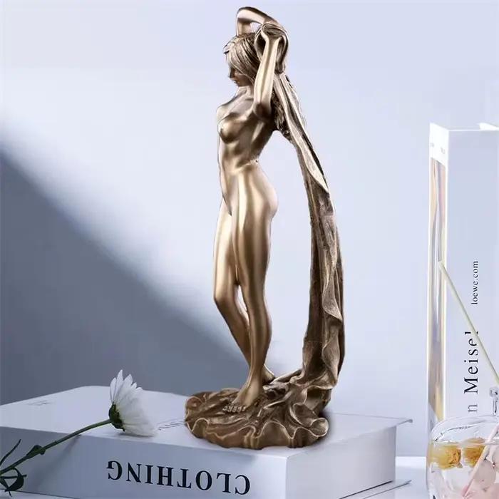 Statue Sexy en Résine, Modèle aux
