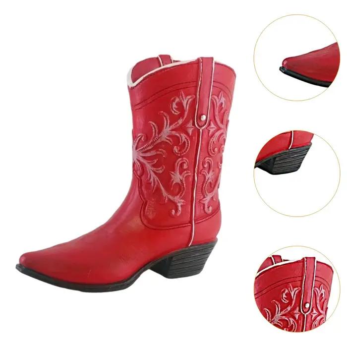 Vase de botte de Cowgirl