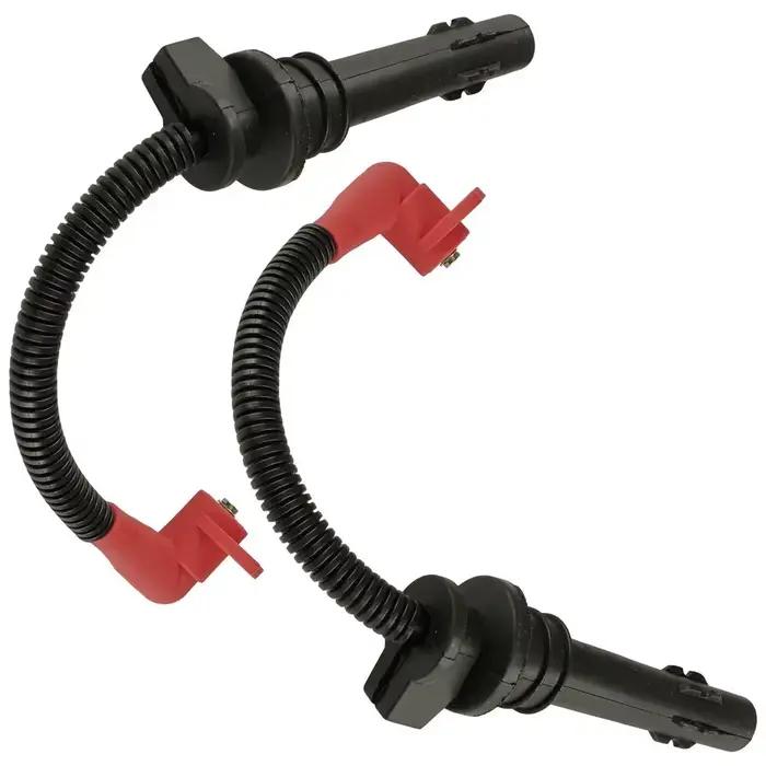 Pièces automobiles 2 fils de bougie d'allumage 4017695 4017694 pour Polaris RZR XP 1000 2014-2021 Sport Premium 2021-2023 High Lifter 2021-2022