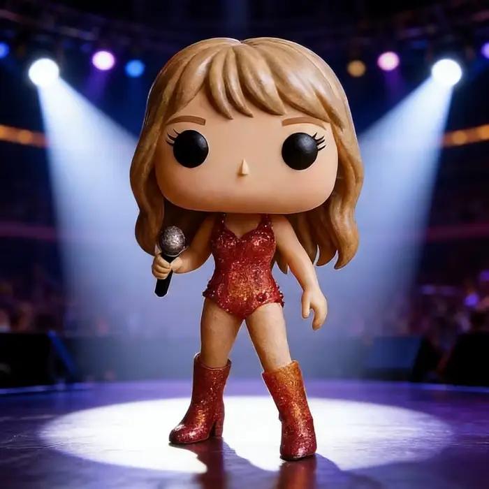 Figurine pop inspirée de Taylor Swift, The Eras Tour, objet de collection en résine, décoration pour la maison