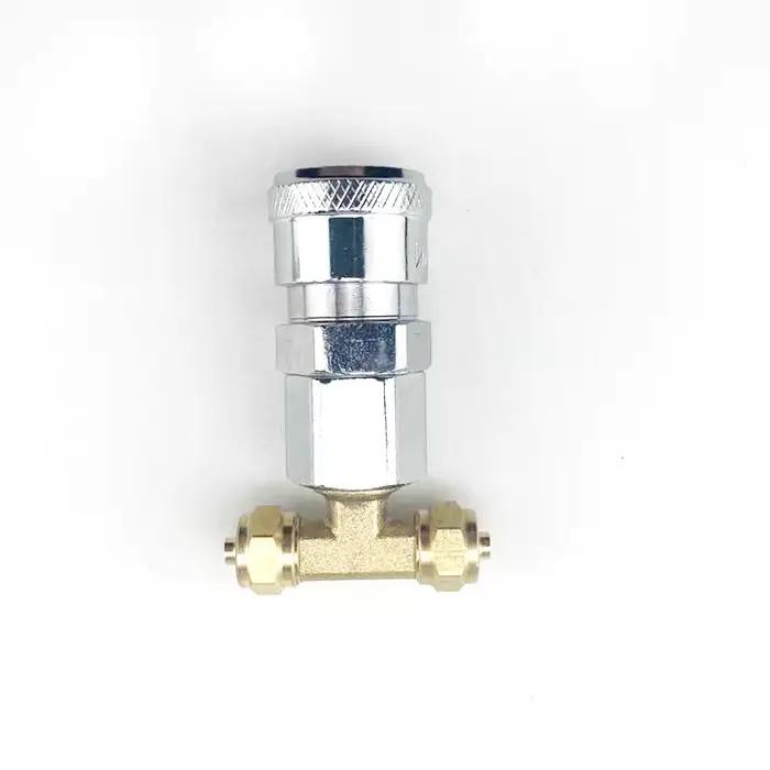 Connecteur de tuyau d'admission précieux pour stockage d'air de camion, vanne à intervalles de gaz, souffleur de poussière pneumatique, souffleur allergique