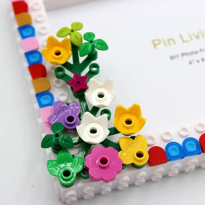 Pinliving 1PC cadre Photo fleur Graden