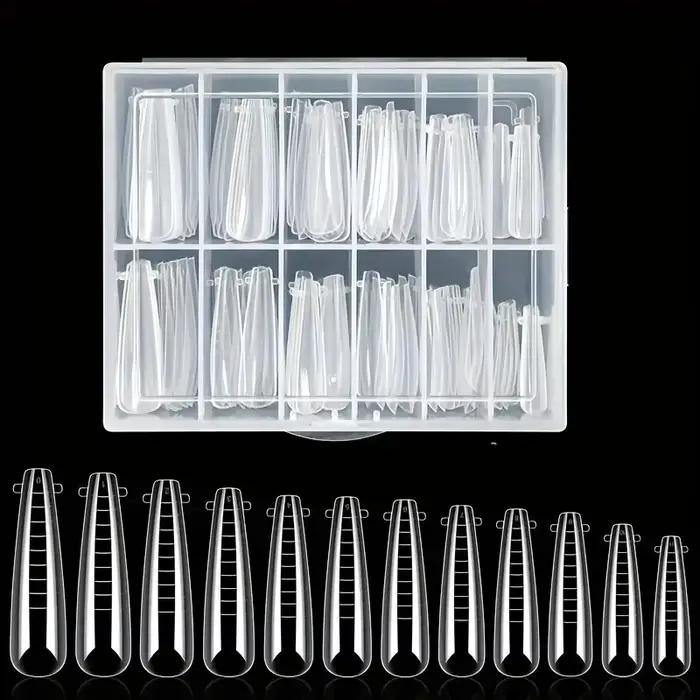 Autocollants pour nail art, moule à ongles - avec échelle complète et boîte d'emballage - est un outil indispensable pour le nail art, les salons et l'usage domestique