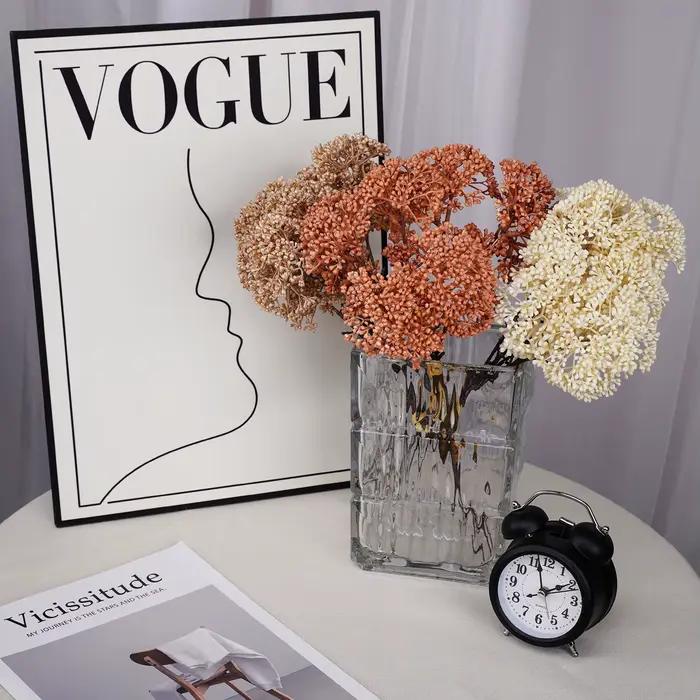Bouquet de fleurs de Millet artificielles