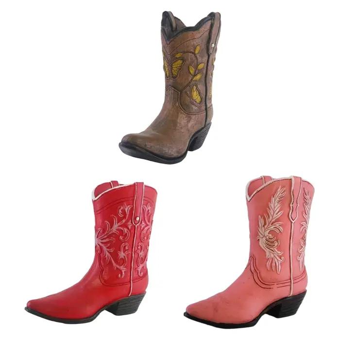 Vase de botte de Cowgirl