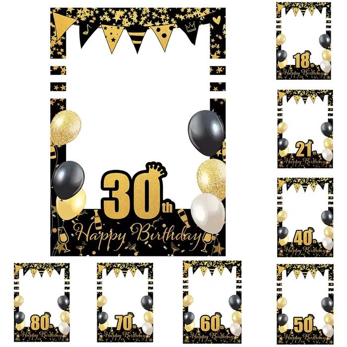 Cadre Photo pour 30e 40e 50e 60e anniversaire