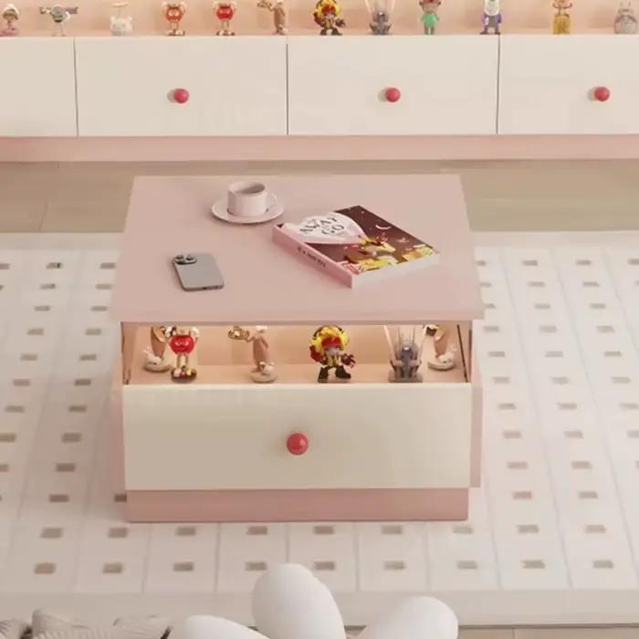 Meuble TV décoratif avec éclairage