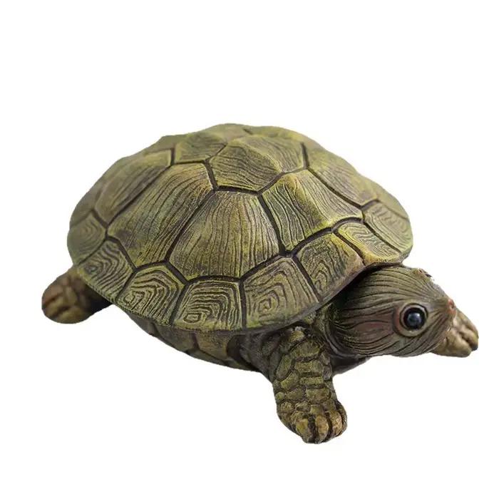 Statue de tortue en résine