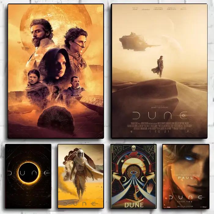 Affiche du film de science-fiction Dune Part 2