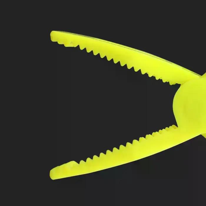 Pince de pêche antidérapante ABS, 1 pièce, pince à poisson, attrape-poisson, outil de libération, extracteur de crochet, support du corps du poisson