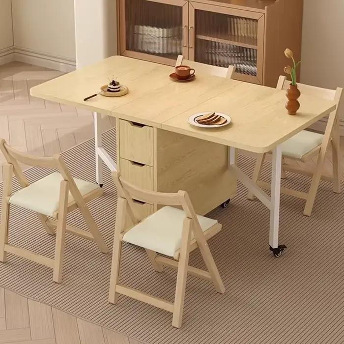 Tables à manger au Design rustique avec armoires