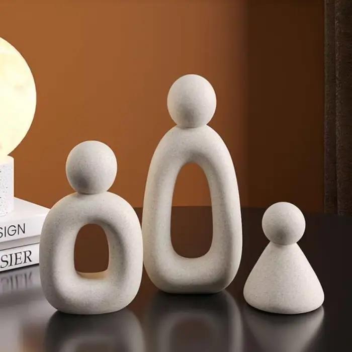 Statue de famille Simple