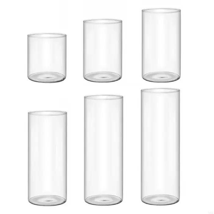 Cougie bougie en verre contemporain Vase