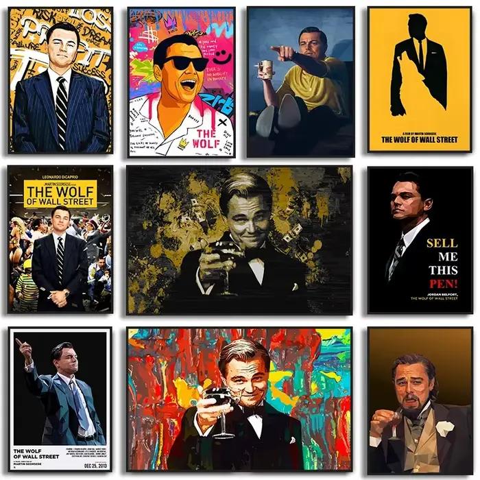 Affiches et imprimés du film classique le loup de Wall Street