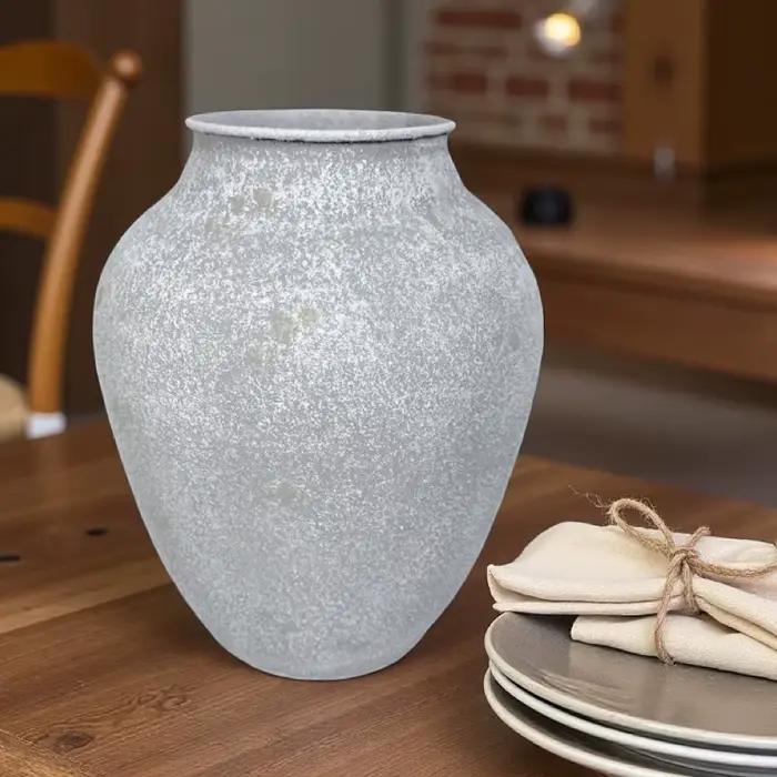 Grand vase de style Wabi-Sabi japonais