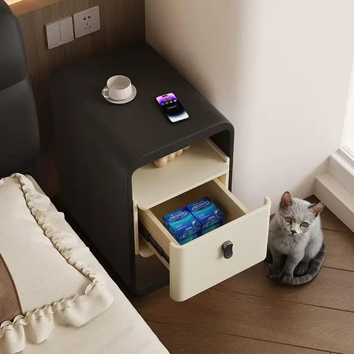 Table de chevet rustique Simple avec rangement