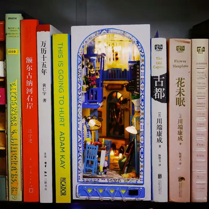 Kit DIY Sea Breeze pour niche à livres