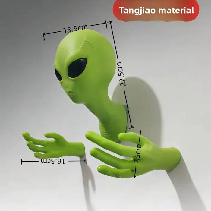 Décoration murale amusante Alien