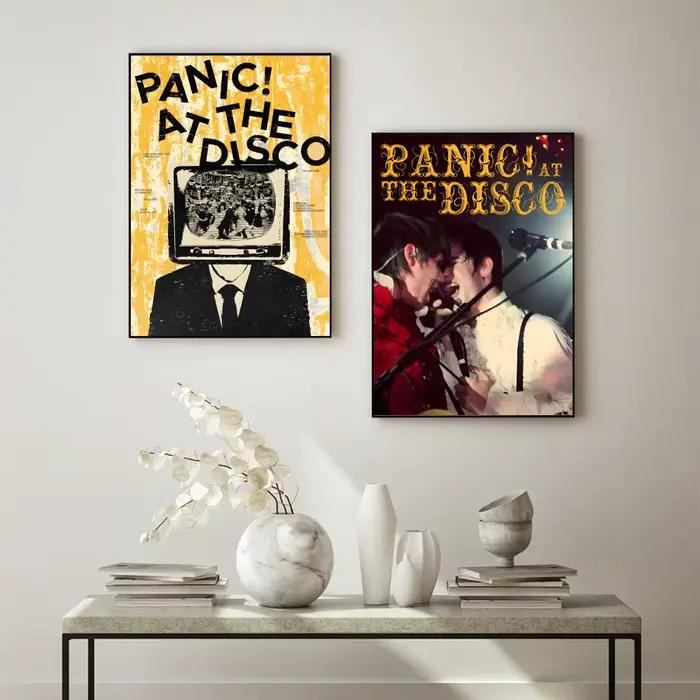Affiche P-Panic au D-Disco HD, décoration murale polyvalente et étanche, auto-adhésive, parfaite pour n'importe quel pièce et cadeau idéal