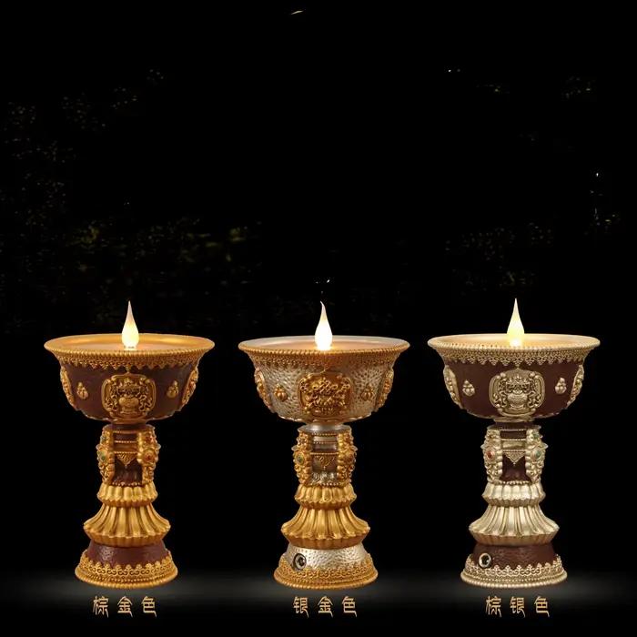 Lampe et chandelier en résine électrique thaïlandaise