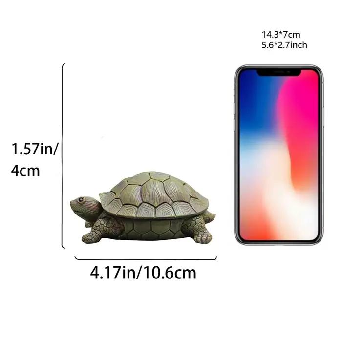 Statue de tortue en résine