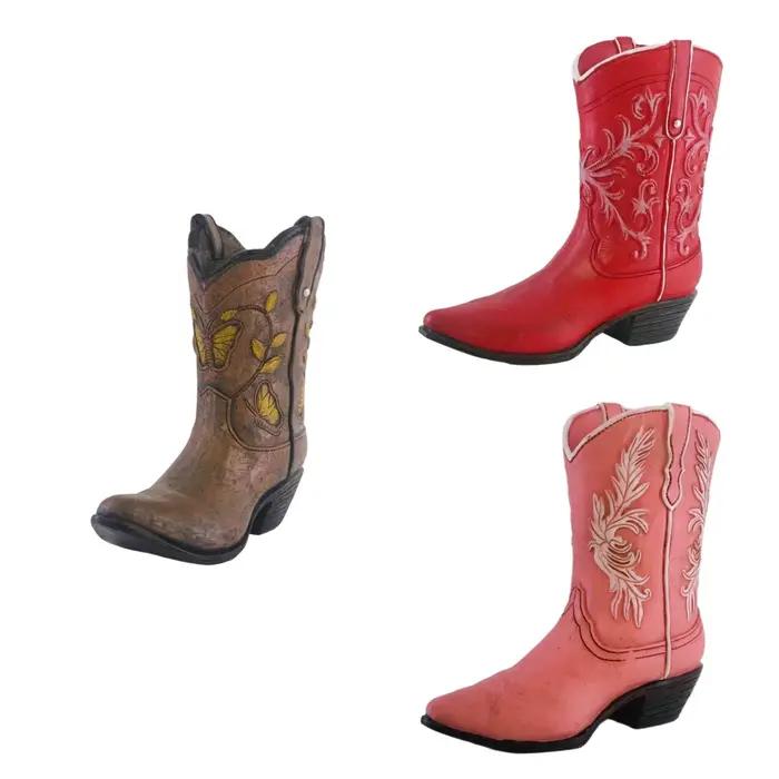 Vase de botte de Cowgirl