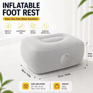 Coussin de siège gonflable avec pompe intégrée, coussin de voyage portable pour concerts, camping et activités de plein air