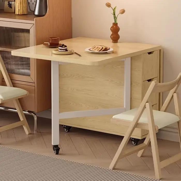 Tables à manger au Design rustique avec armoires