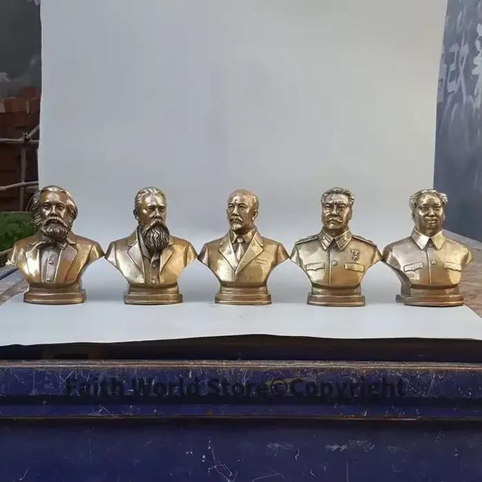 Collection d'art-Statue en bronze de l'Union soviétique