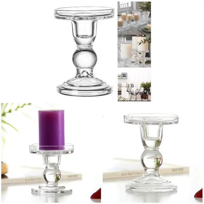 Bougeoirs élégants et classiques pour la maison, style européen ci-après, fête, fiançailles, mariage