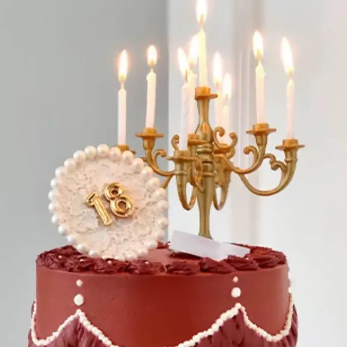 Chandelier de décoration de gâteau