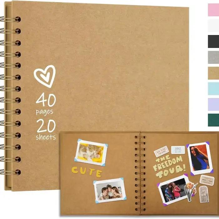 Album photo de scrapbooking pour bricolage