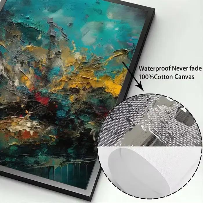 Art mural abstrait classique