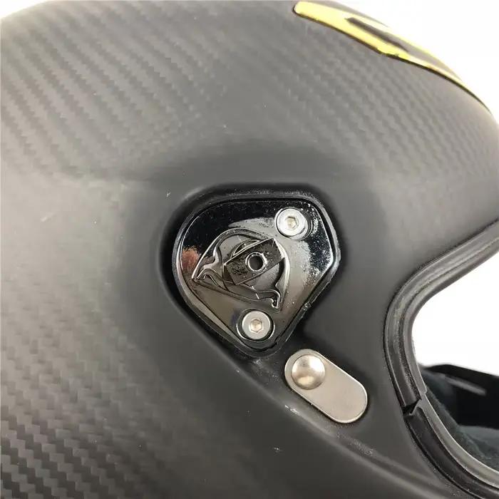 Accessoires pour casque de moto, une paire de plaques de Base avec quatre vis, étui pour AGV Pista GPR GPRR