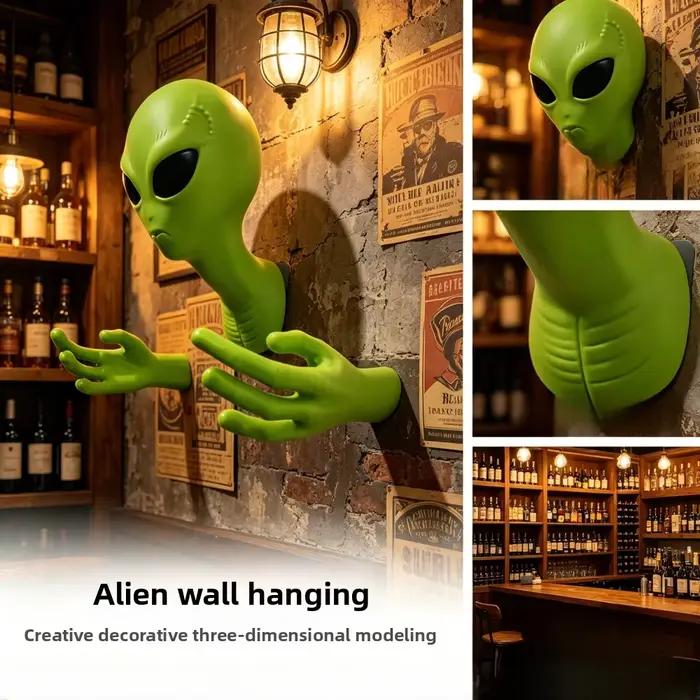 Décoration murale amusante Alien